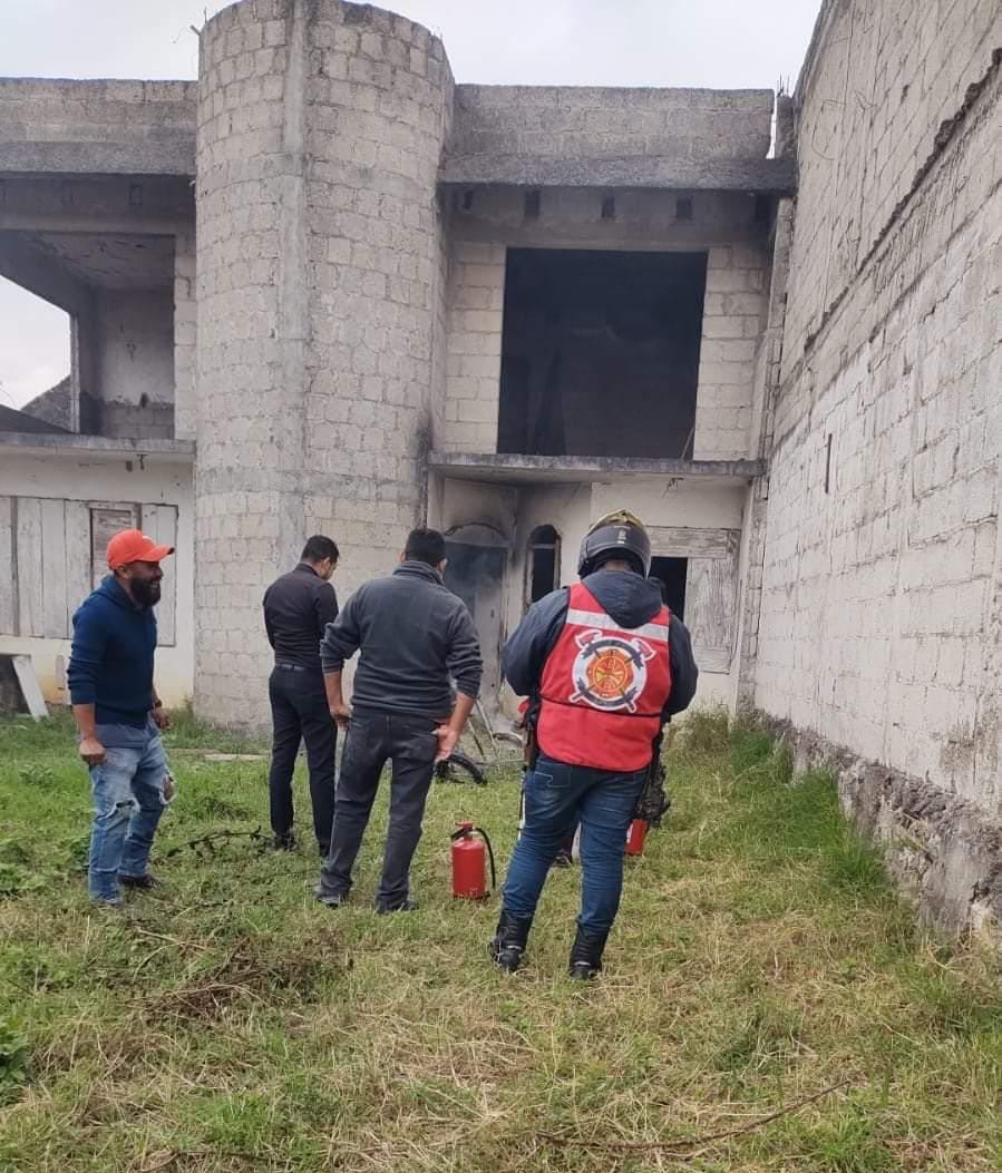 RESCATAN A PIROMANIACO EN CASA ABANDONADA