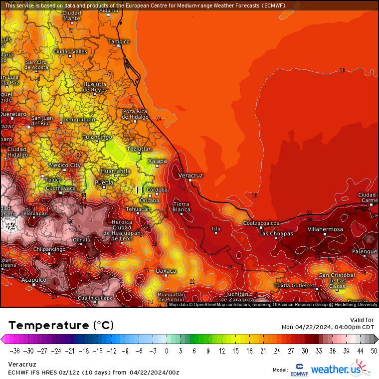 INFORME METEOROLÓGICO ESTADO DE VERACRUZ