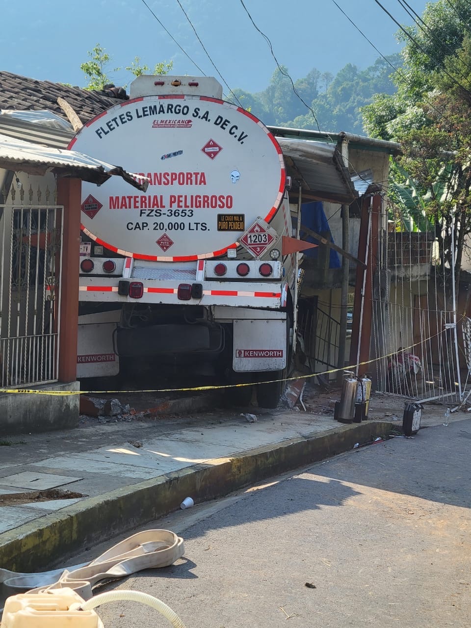 GASERA SE NIEGA A PAGAR DAÑOS TRAS ACCIDENTE