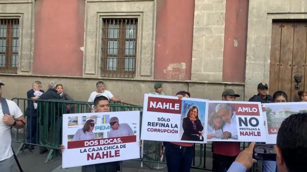 SE NIEGA A RECIBIR AMLO PRUEBAS CONTRA LA ZACATECANA