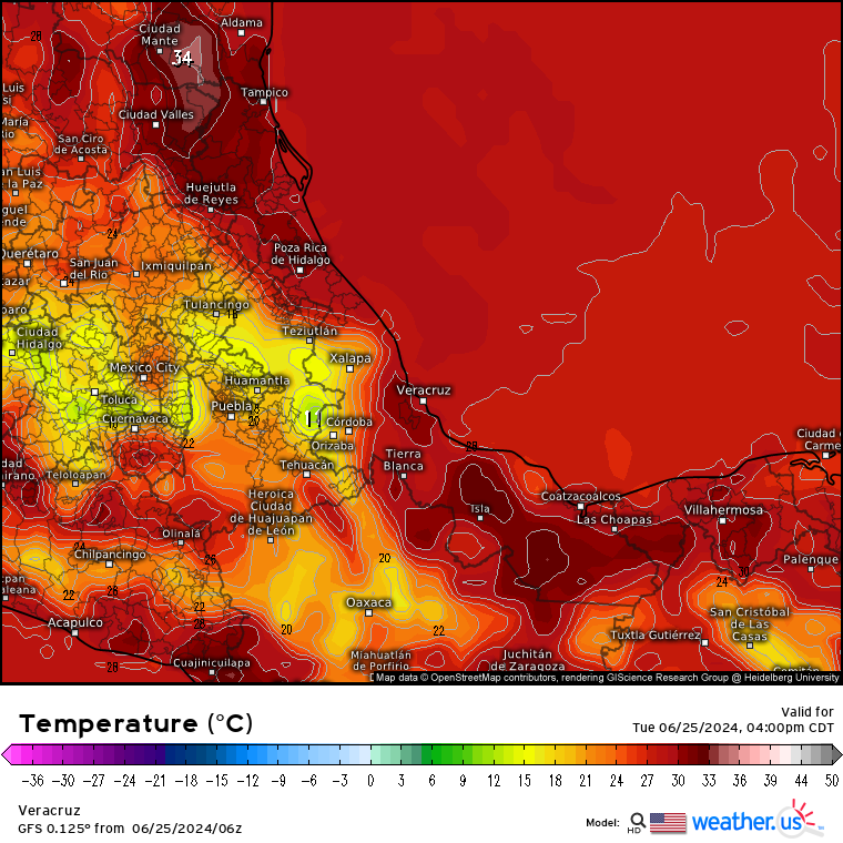 INFORME METEOROLÓGICO ESTADO DE VERACRUZ