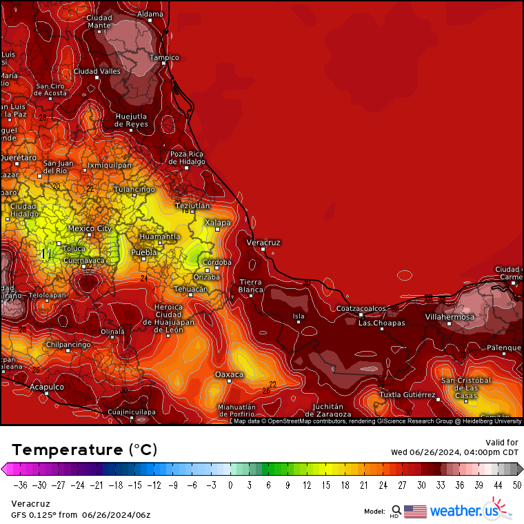 INFORME METEOROLÓGICO ESTADO DE VERACRUZ