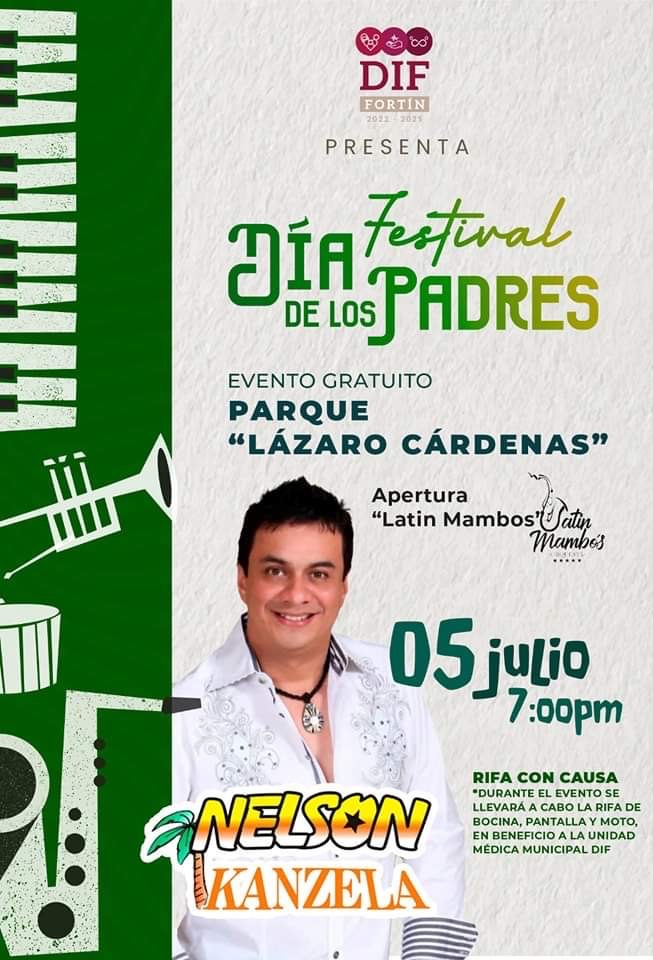 Todo listo para bailar al ritmo de Nelson Kanzela