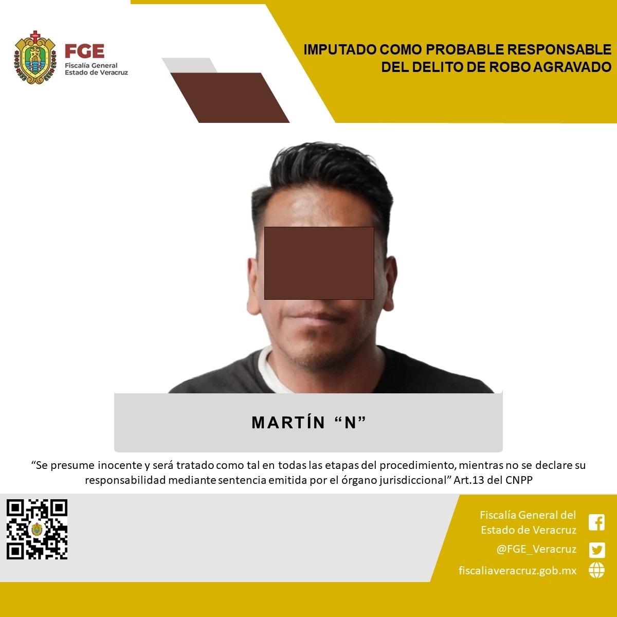 IMPUTAN POR ASALTO AGRAVIADO A SUJETO