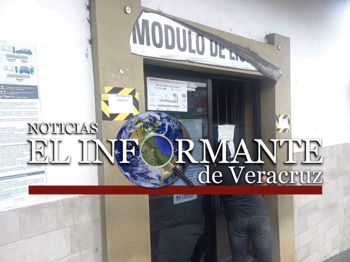 POR DEUDA A LA CFE CIERRAN MÓDULO DE LICENCIAS