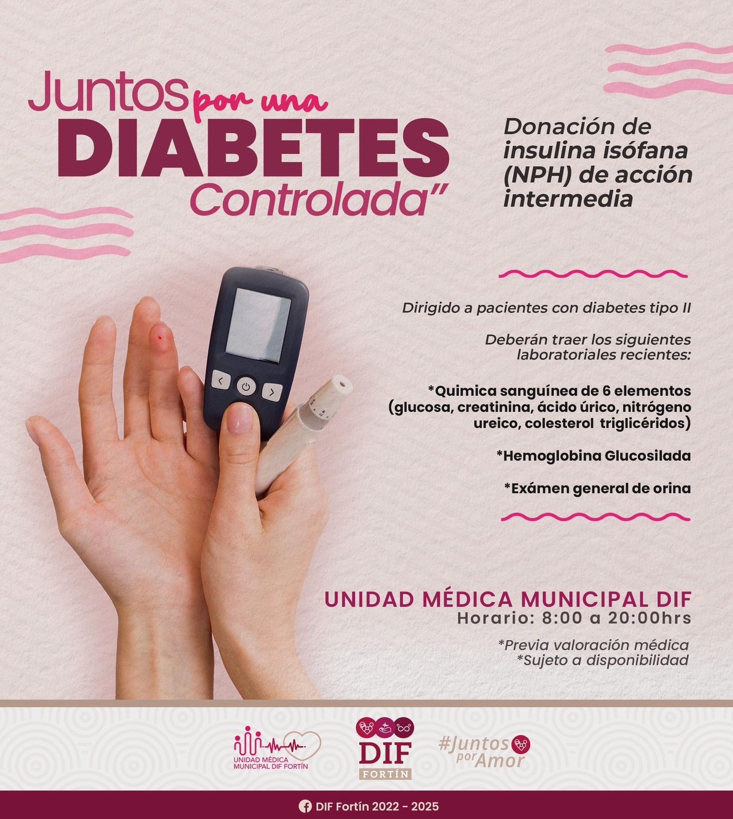 Dona DIF dosis de insulina