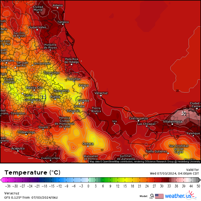 INFORME METEOROLÓGICO ESTADO DE VERACRUZ
