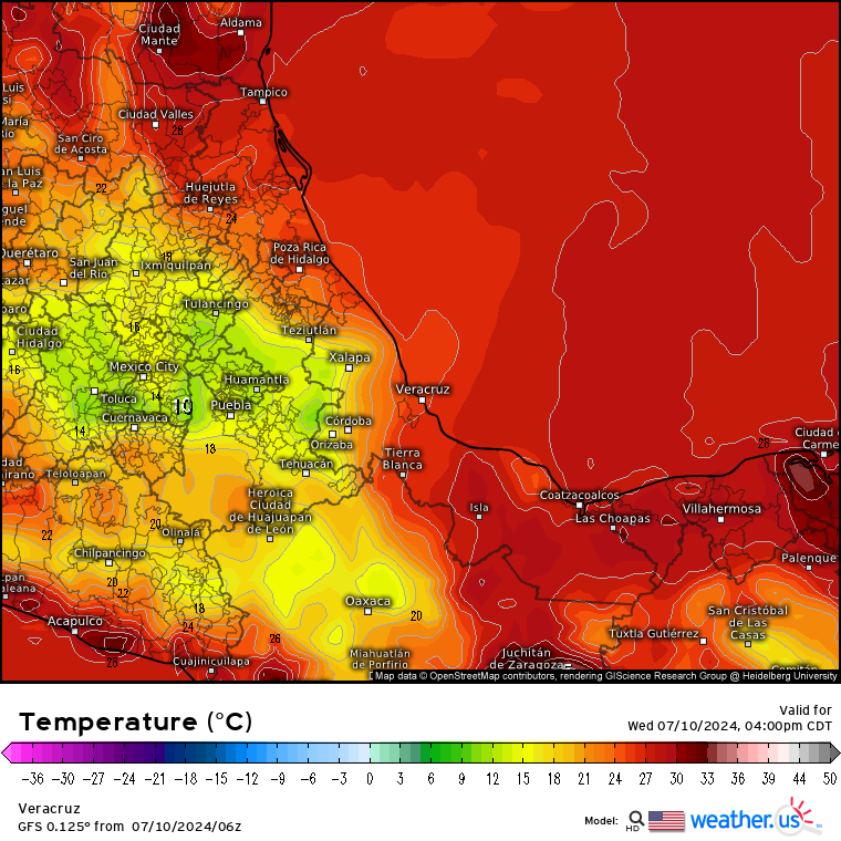 INFORME METEOROLÓGICO ESTADO DE VERACRUZ