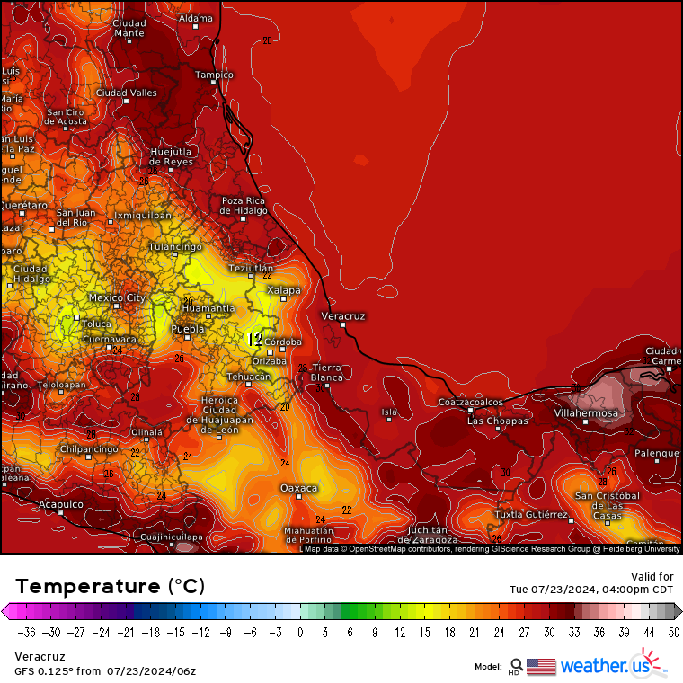 INFORME METEOROLÓGICO ESTADO DE VERACRUZ
