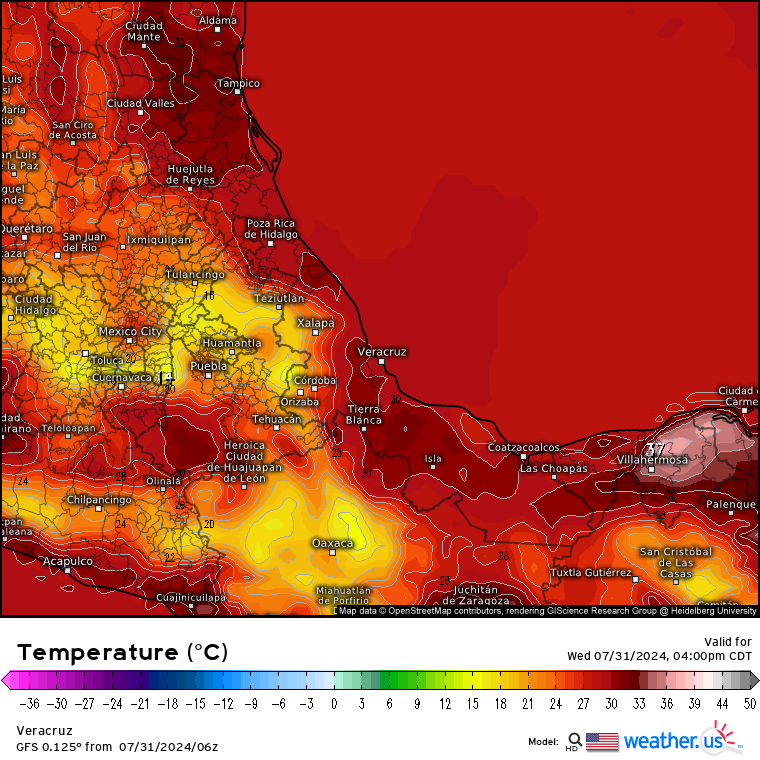 INFORME METEOROLÓGICO ESTADO DE VERACRUZ