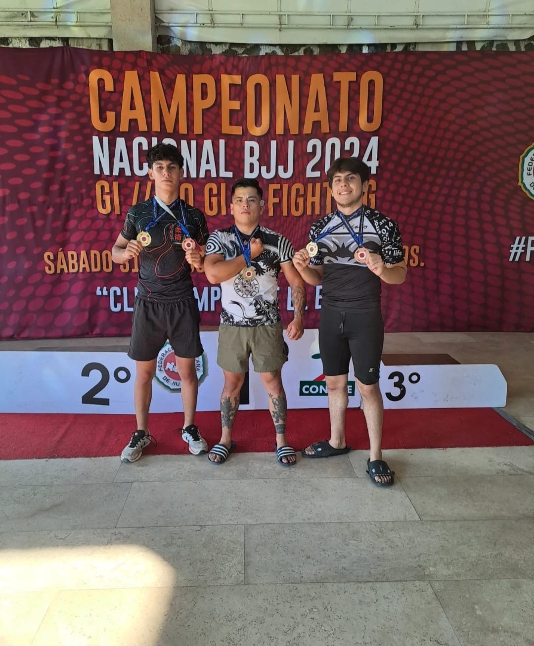 REPRESENTAN CON ORGULLO A HUATUSCO EN CAMPEONATO NACIONAL DE JIU-JITSU