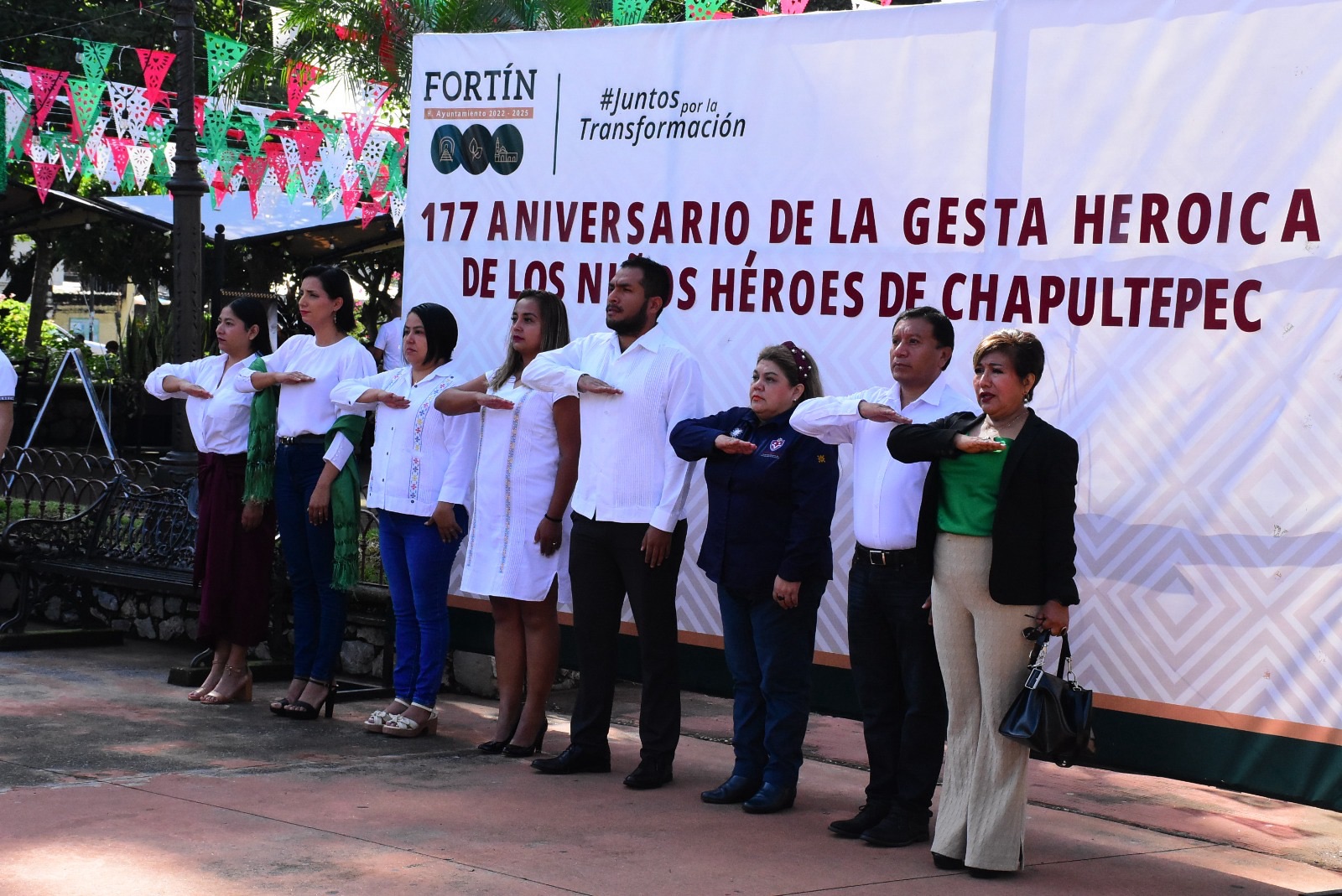 Conmemoran autoridades 177 Aniversario de la Gesta Heroica de Chapultepec