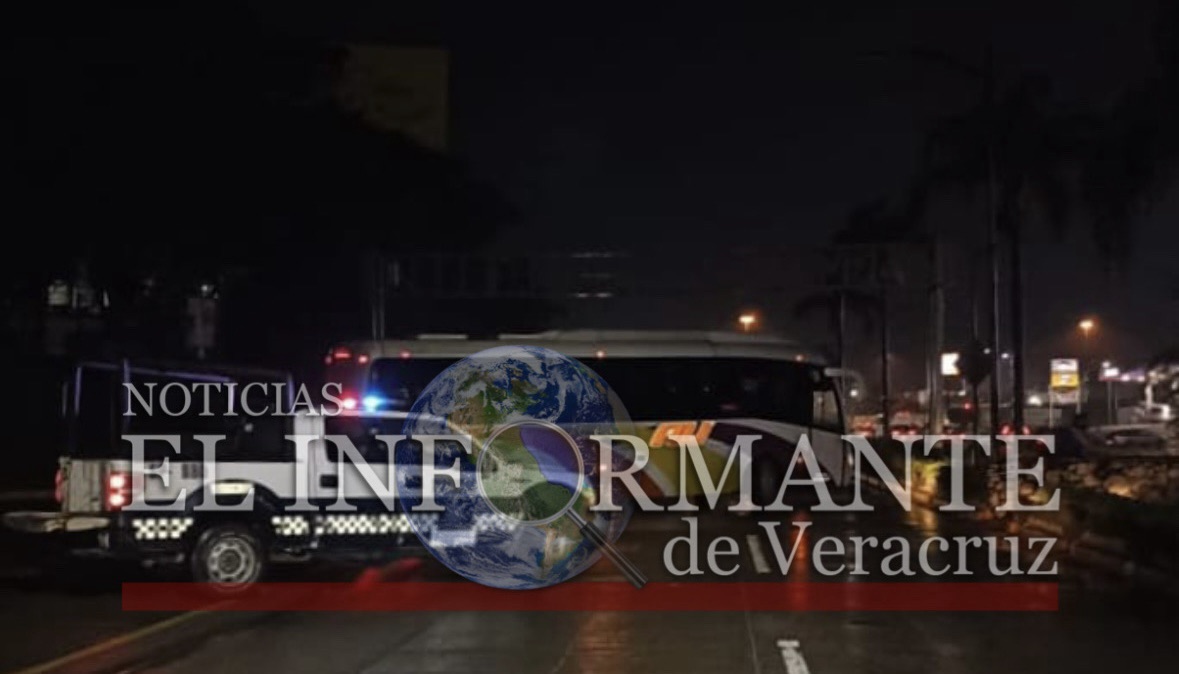 AUTOBÚS CAE EN SOCAVÓN Y DEJA CINCO LESIONADOS