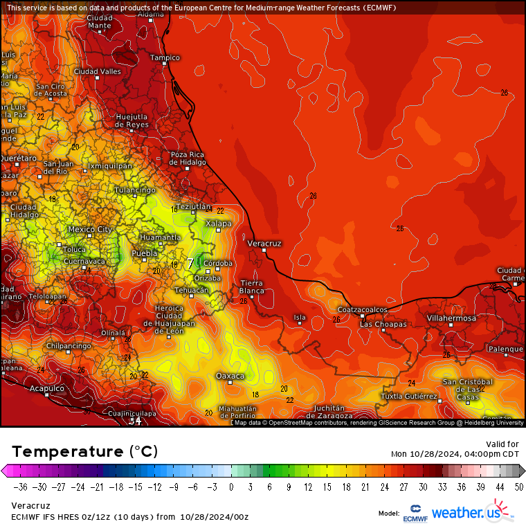 INFORME METEOROLÓGICO ESTADO DE VERACRUZ