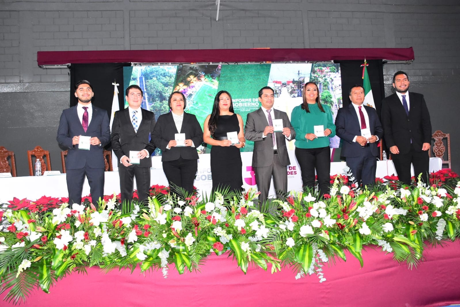 Más obras y bienestar para Fortín en tercer informe del presidente Gerardo Rosales Victoria