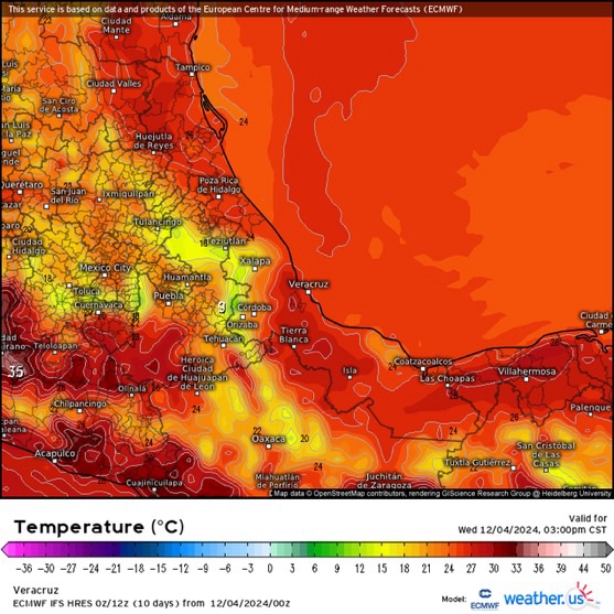 INFORME METEOROLÓGICO ESTADO DE VERACRUZ