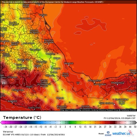 INFORME METEOROLÓGICO ESTADO DE VERACRUZ