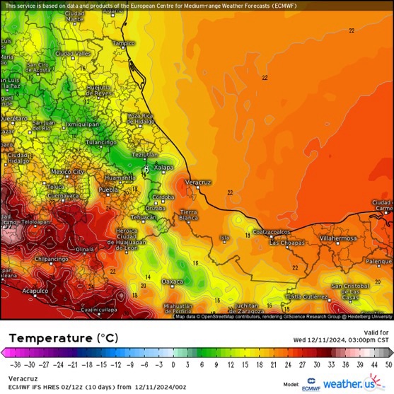INFORME METEOROLÓGICO ESTADO DE VERACRUZ