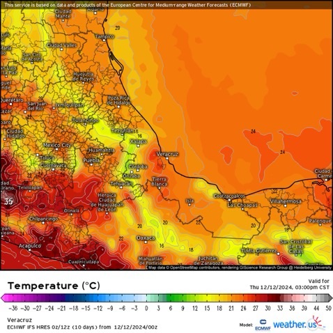 INFORME METEOROLÓGICO ESTADO DE VERACRUZ