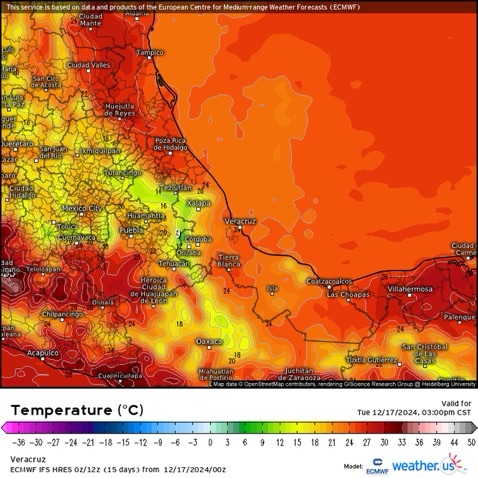 INFORME METEOROLÓGICO ESTADO DE VERACRUZ