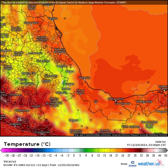 INFORME METEOROLÓGICO ESTADO DE VERACRUZ