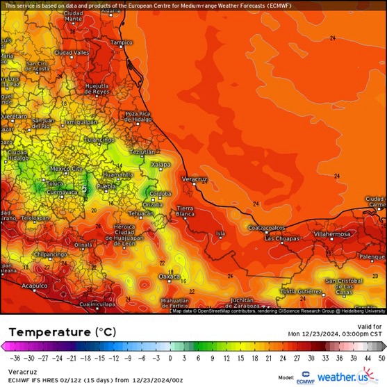 INFORME METEOROLÓGICO ESTADO DE VERACRUZ