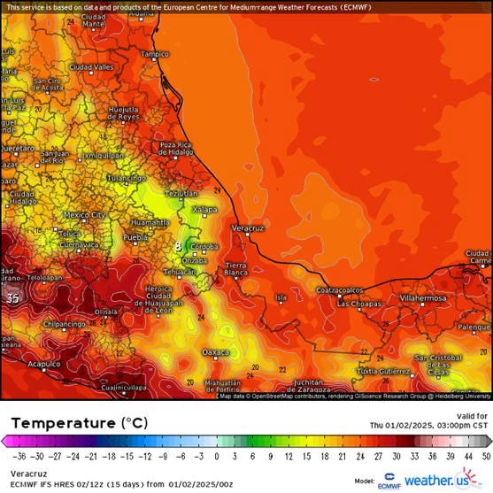 INFORME METEOROLÓGICO ESTADO DE VERACRUZ