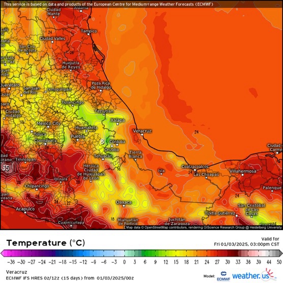 INFORME METEOROLÓGICO ESTADO DE VERACRUZ