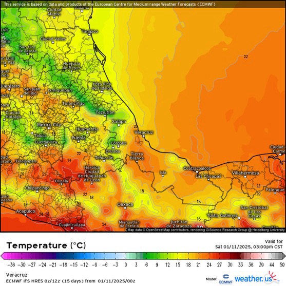 INFORME METEOROLÓGICO ESTADO DE VERACRUZ