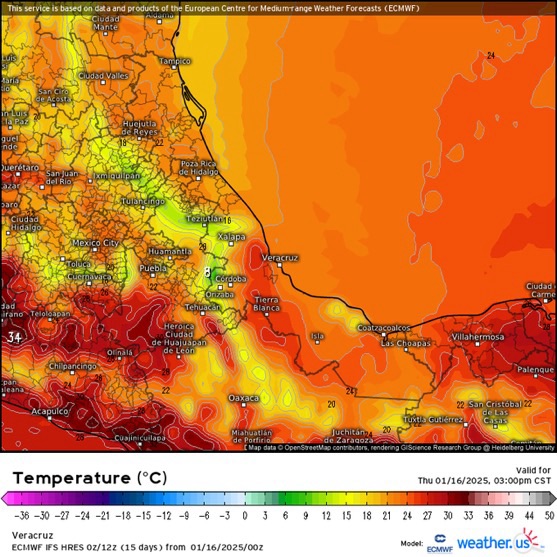 INFORME METEOROLÓGICO ESTADO DE VERACRUZ
