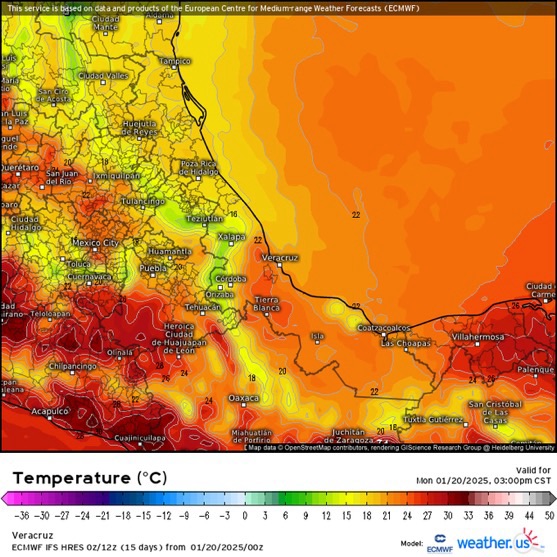 INFORME METEOROLÓGICO ESTADO DE VERACRUZ