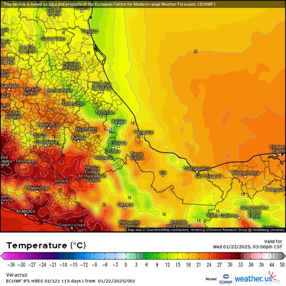 INFORME METEOROLÓGICO ESTADO DE VERACRUZ