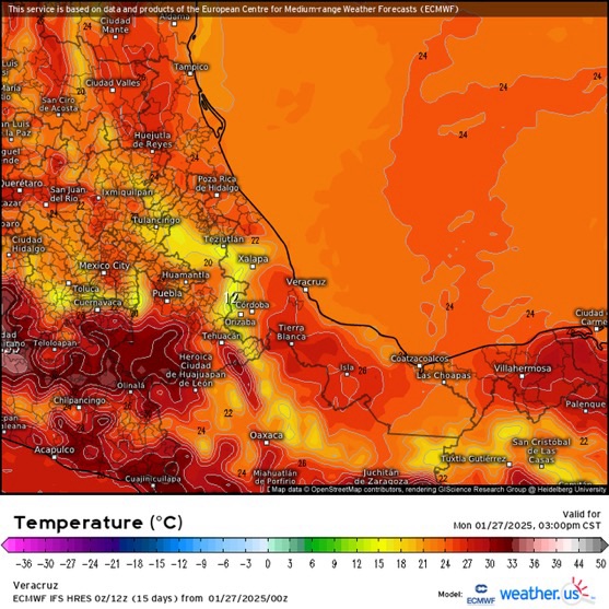 INFORME METEOROLÓGICO ESTADO DE VERACRUZ