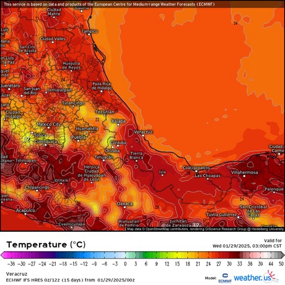 INFORME METEOROLÓGICO ESTADO DE VERACRUZ