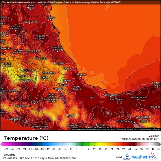 INFORME METEOROLÓGICO ESTADO DE VERACRUZ