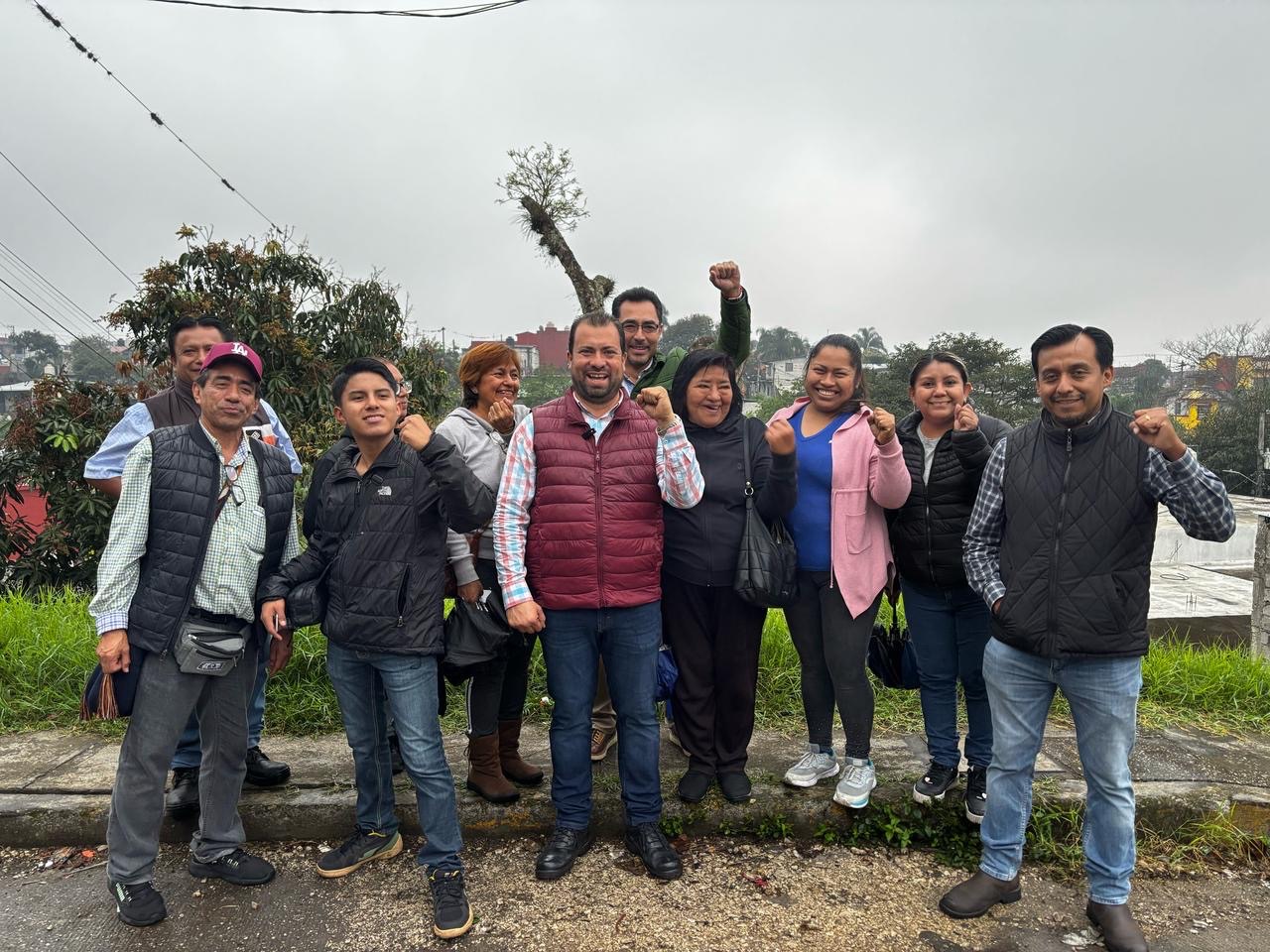 Daniel Hernández Del Ángel recibe el respaldo de militantes y simpatizantes de Morena