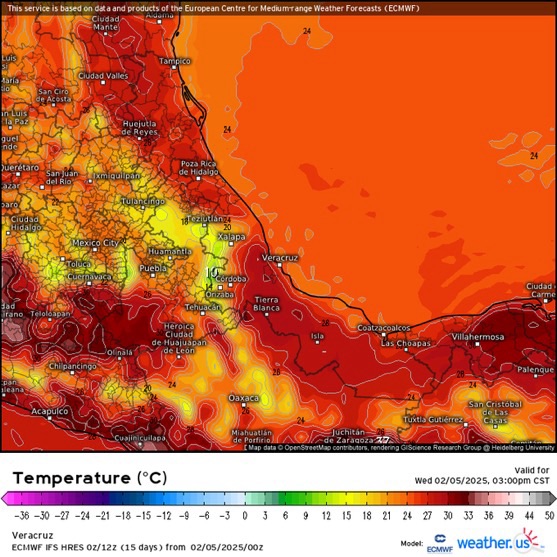 INFORME METEOROLÓGICO ESTADO DE VERACRUZ