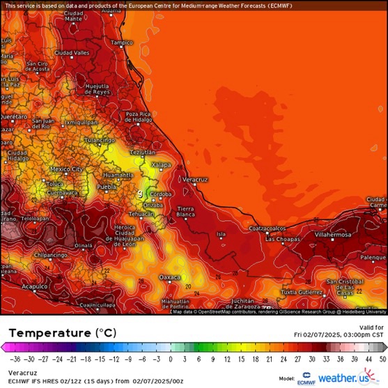 INFORME METEOROLÓGICO ESTADO DE VERACRUZ