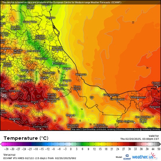 INFORME METEOROLÓGICO ESTADO DE VERACRUZ