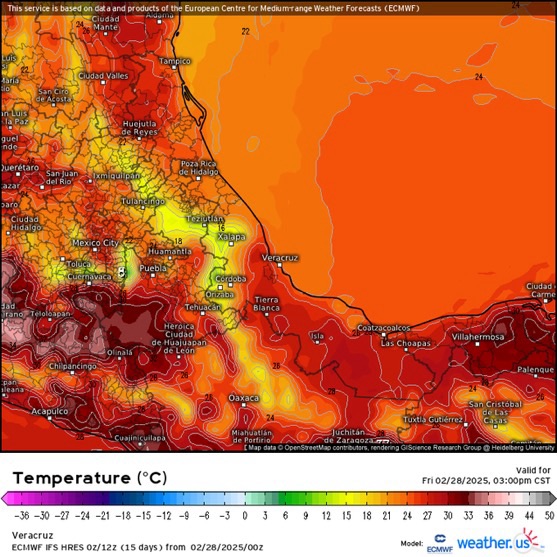 INFORME METEOROLÓGICO ESTADO DE VERACRUZ