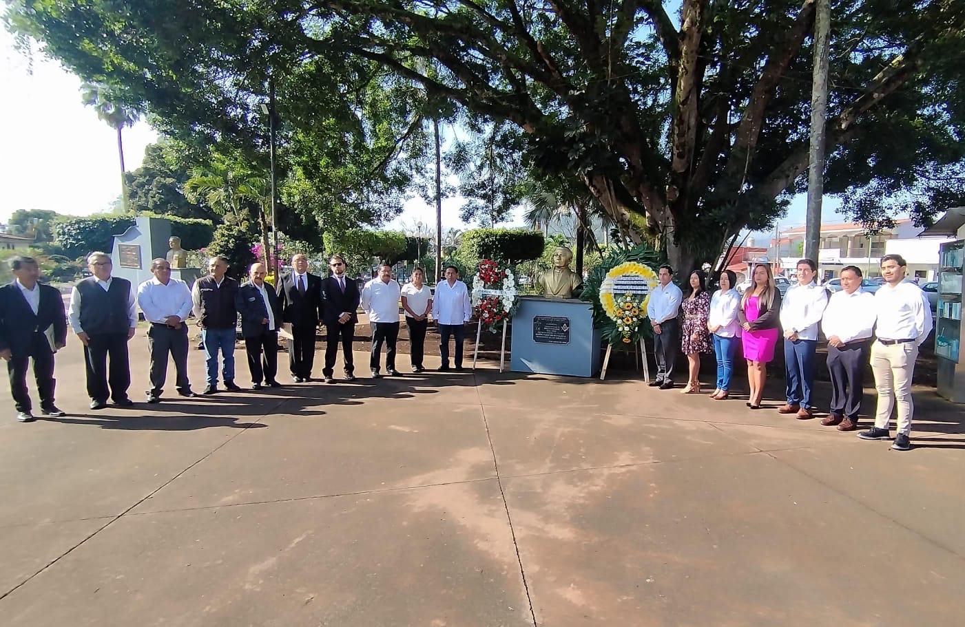 Conmemoran autoridades Natalicio de Benito Juárez y comienzo de la primavera