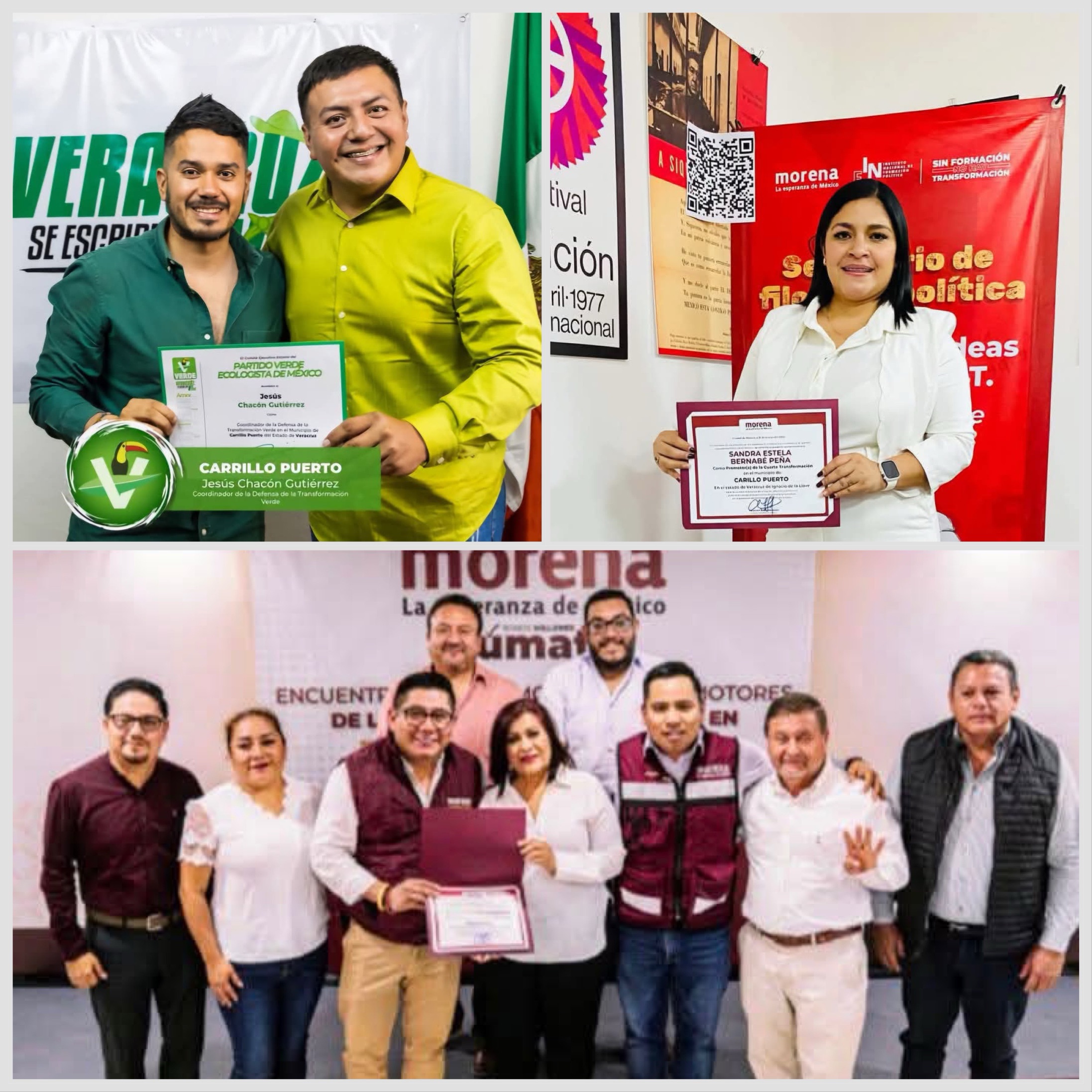 DIPUTADA, HIJA Y ASISTENTE BUSCAN ALCALDÍAS EN CUITLÁHUAC Y CARRILLO PUERTO