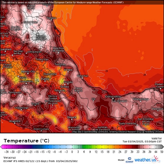INFORME METEOROLÓGICO ESTADO DE VERACRUZ