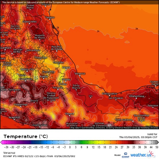 INFORME METEOROLÓGICO ESTADO DE VERACRUZ