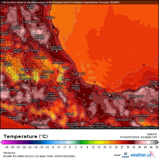 INFORME METEOROLÓGICO ESTADO DE VERACRUZ