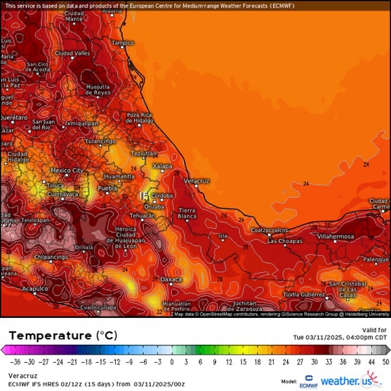 INFORME METEOROLÓGICO ESTADO DE VERACRUZ