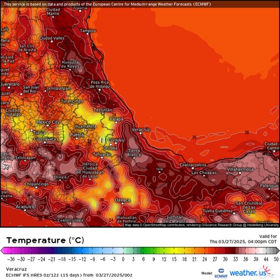 INFORME METEOROLÓGICO ESTADO DE VERACRUZ