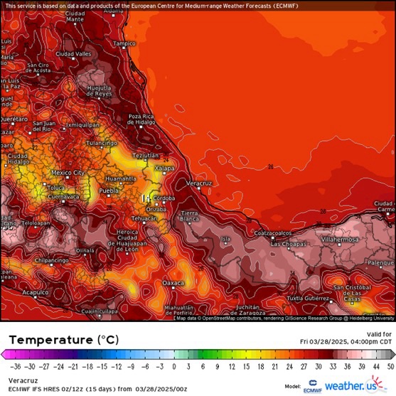 INFORME METEOROLÓGICO ESTADO DE VERACRUZ