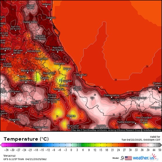 INFORME METEOROLÓGICO ESTADO DE VERACRUZ