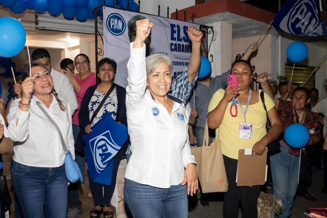 INAUGURA ELSA CARAMON SU CASA DE CAMPAÑA&nbsp;